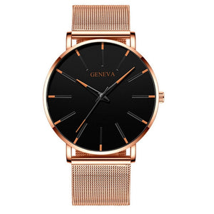 Minimalist Men's Fashion Ultra Thin Watches