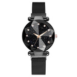 Ladies Magnetic Starry Sky Clock Luxury Women Watches Fashion